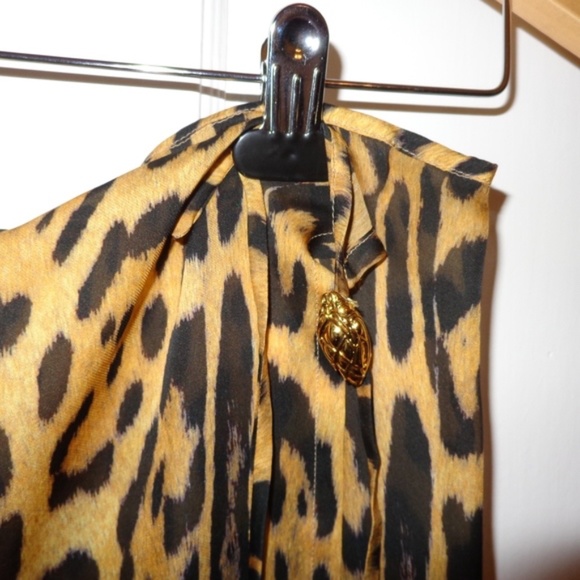 Roberto Cavalli Silk Wrap Skirt - Picture 2 of 3